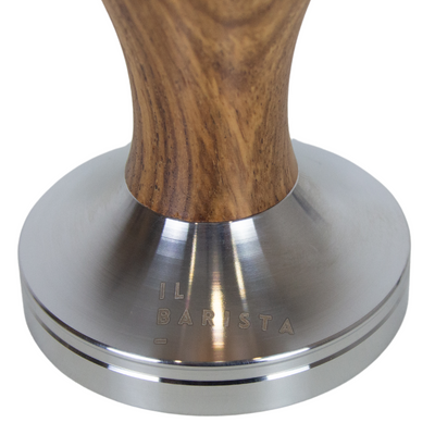 Tamper il Barista con Mango de Madera 58mm